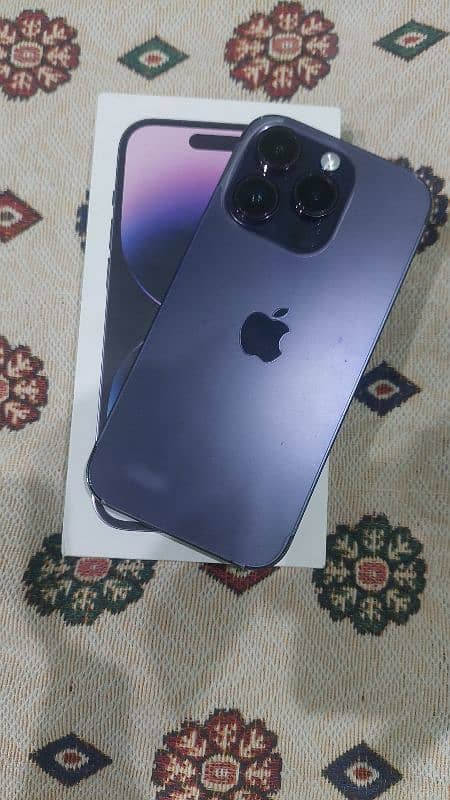 iPhone 14 pro deep purple non pta factory unlocked 1