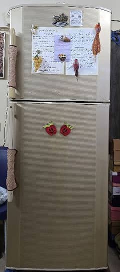 a big size haier fridge to sell in very good condition  like new