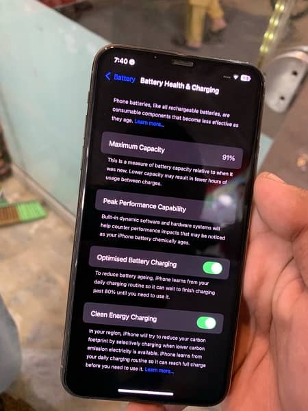 Iphone 11 pro max 64gb 10by10 condition 6