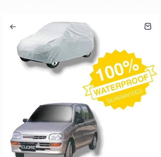 1pc water proof dust proof parachute car cover 2