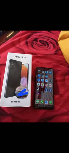 Samsung A32 with box 6gb ram 128gb pta approved only serious contact