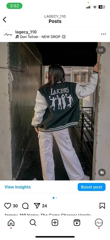 The Game Changer Varsity Jacket 4