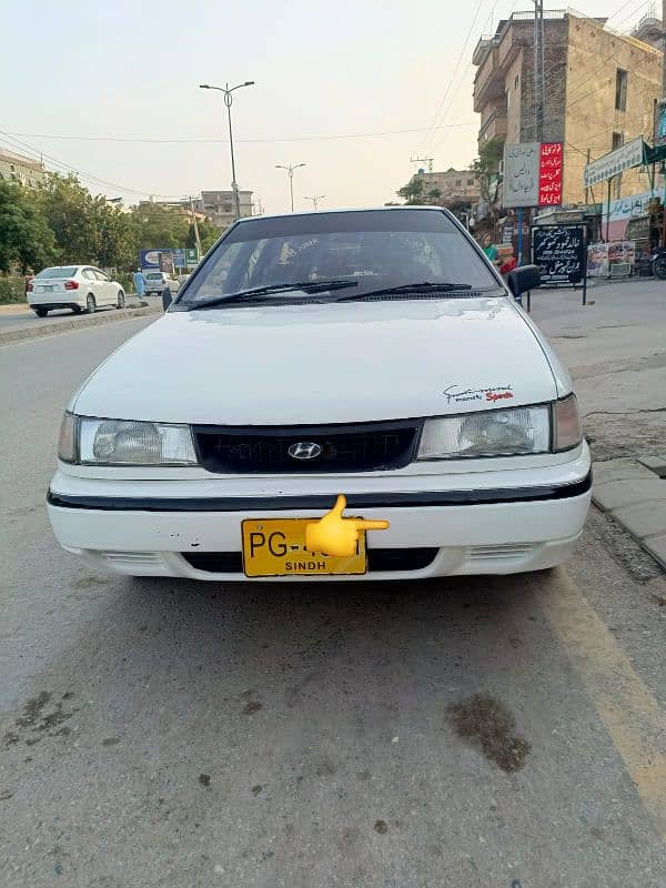 Hyundai Excel 1993 0