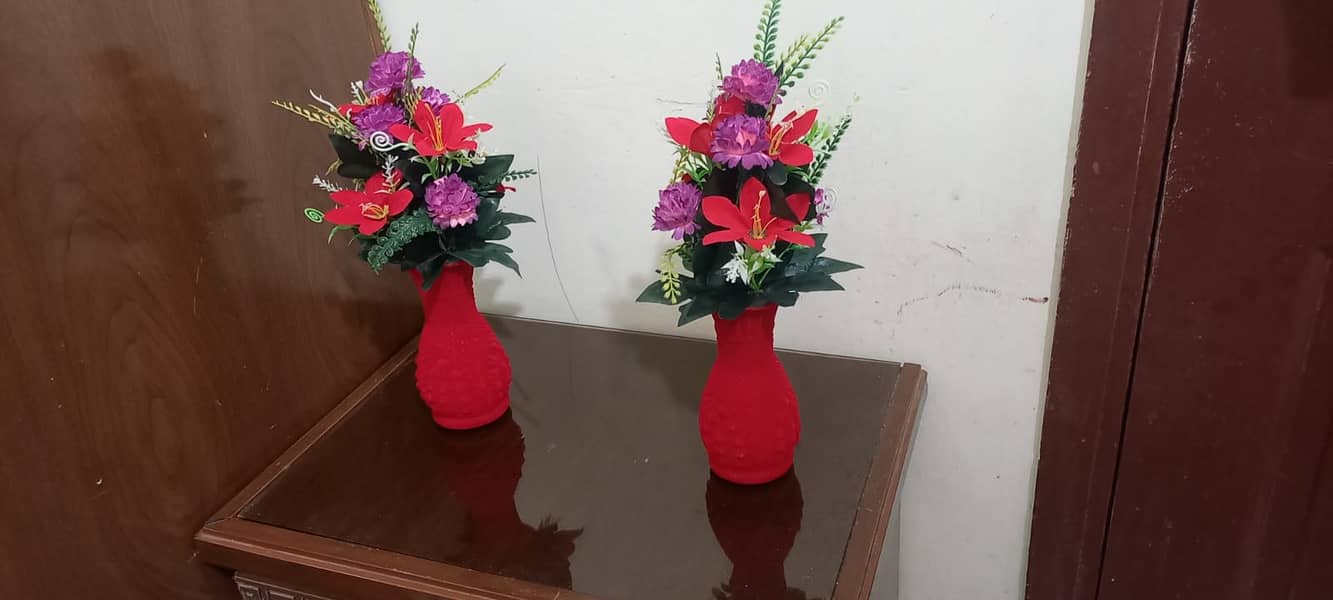 Artificial Flowers (2 Pieces)| Flowers for Home Decoration | Flowers 3