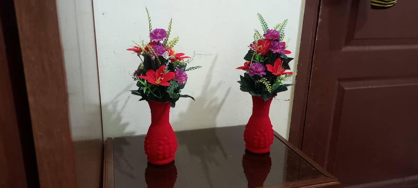 Artificial Flowers (2 Pieces)| Flowers for Home Decoration | Flowers 4