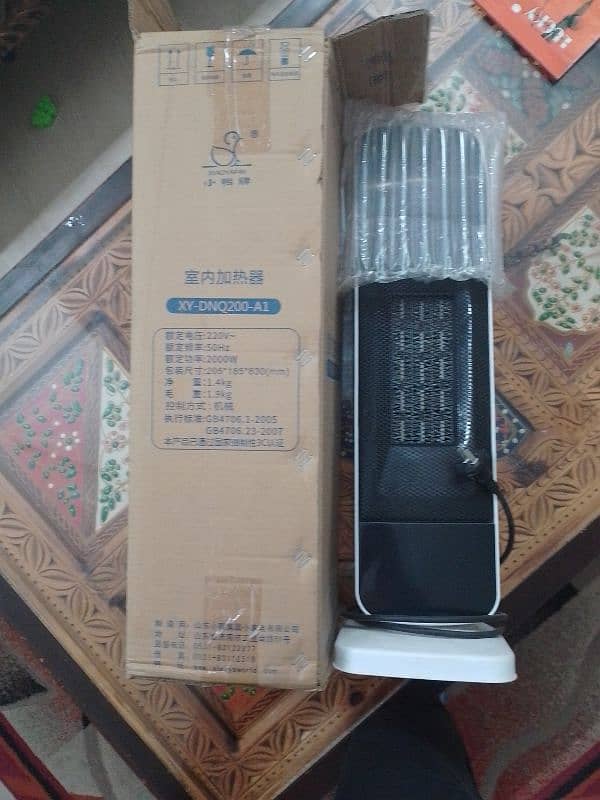 Vertical Electric Heater , Electric Blower Heater(Brand new condition) 1