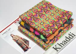 KHAADI 3PCS KHADDAR