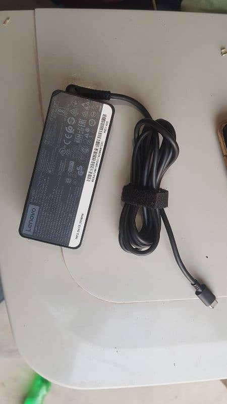 65W Lenovo original charger type c 1