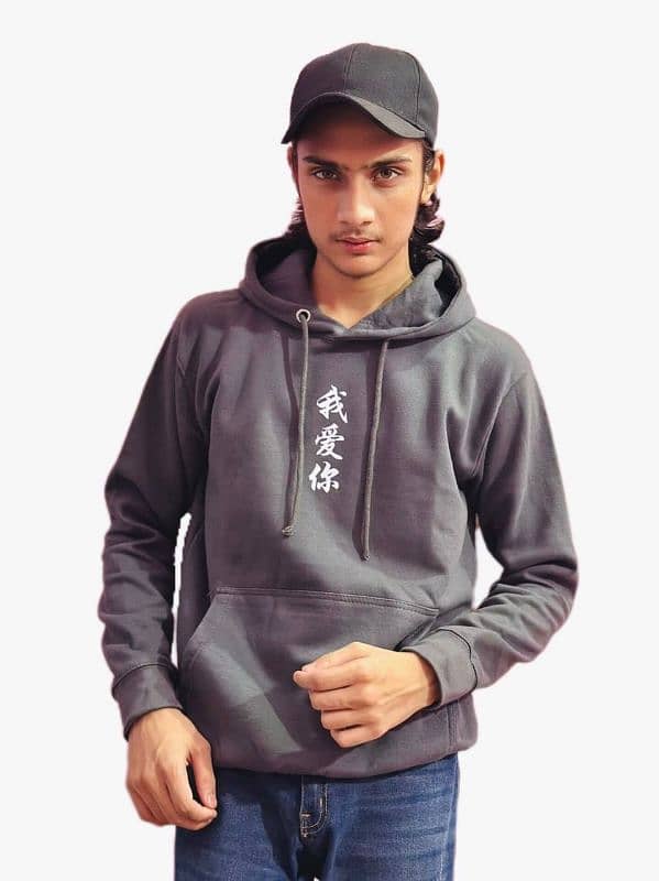 Printed Hoodie's For Men Comfortable 100% Fleece 3 Color Available 8