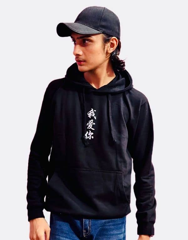 Printed Hoodie's For Men Comfortable 100% Fleece 3 Color Available 14