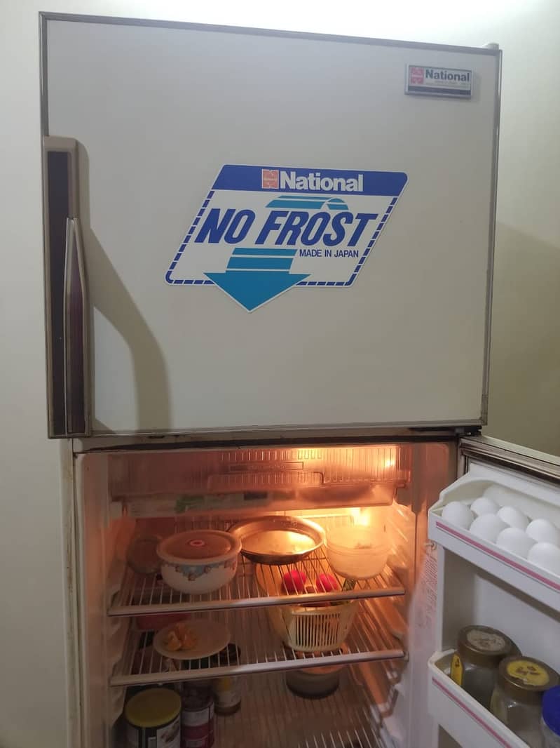 Refrigerator and Freezer National No Frost Made in Japan Extra Large 3