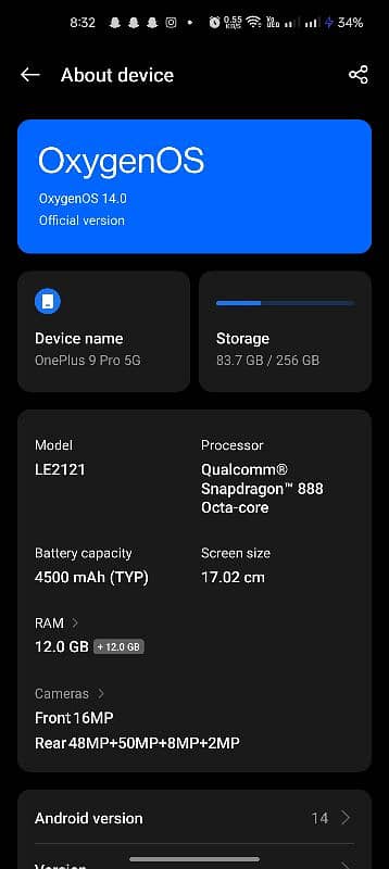 One plus 9 pro 2