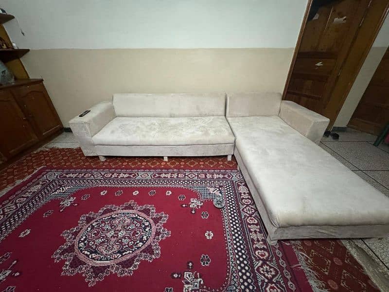 7 seater L-shape sofa set for sale 0