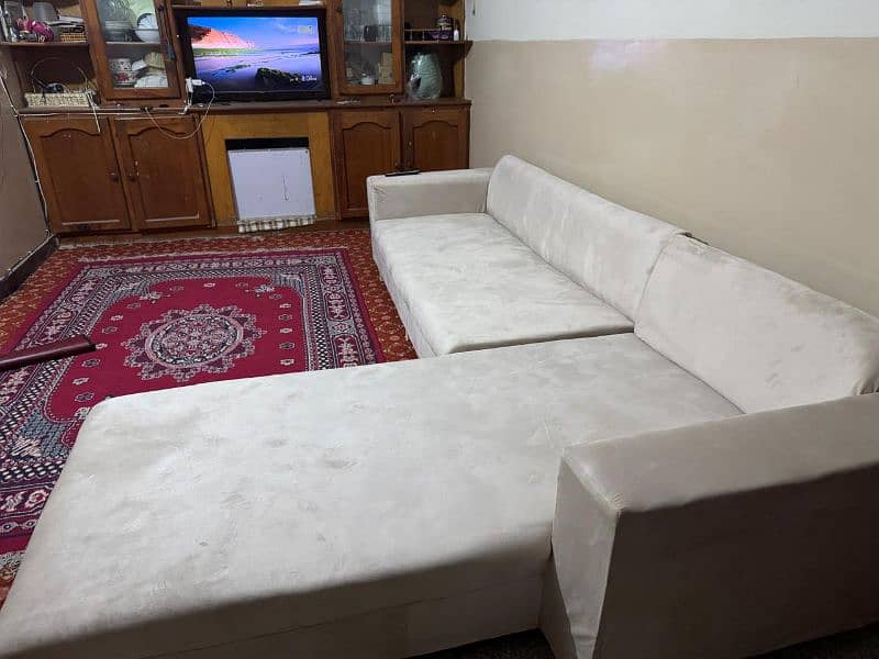 7 seater L-shape sofa set for sale 1