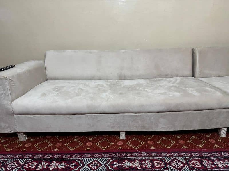 7 seater L-shape sofa set for sale 4