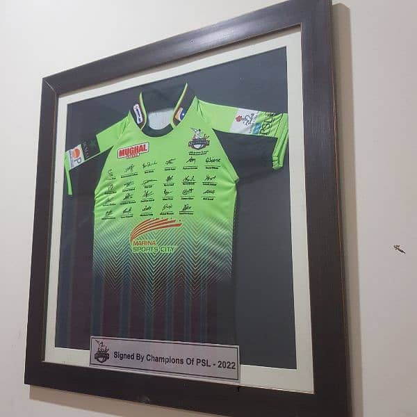 PSL Champions 2022 Signed T Shirt for sale 4