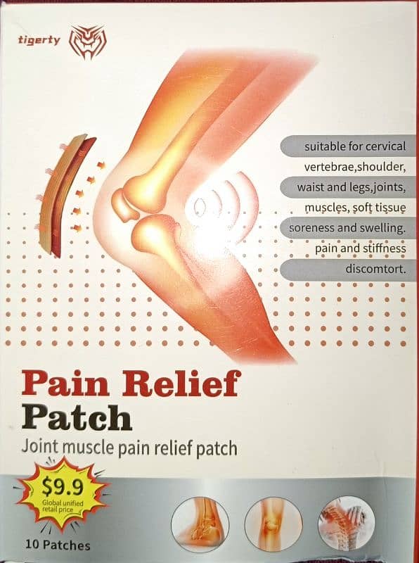 pain relief infrared heat patch (pack of 10/ 1