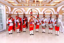 fouji pipe Band argent service personnel team