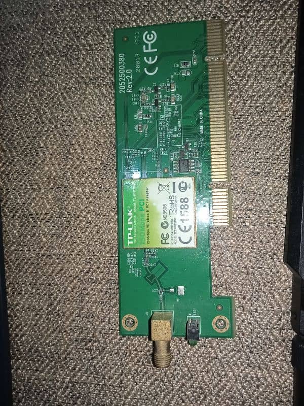 To link WiFi pci card 4