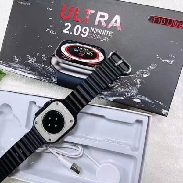 T10 Ultra 2 Smart Watch | 2.09 Infinite Display | Real Screws 1