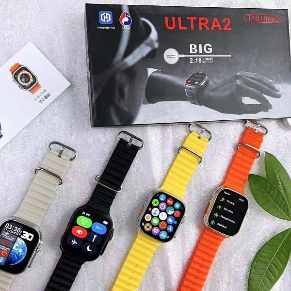 T10 Ultra 2 Smart Watch | 2.09 Infinite Display | Real Screws 3