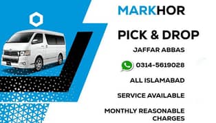 PICK& DROP SERVICE IN ISLAMABAD