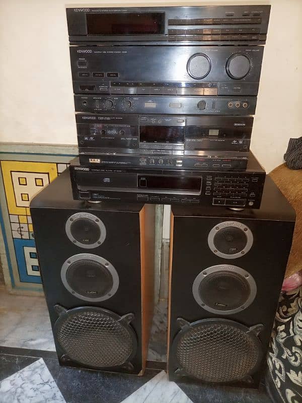 Kenwood Deck and speakers 3