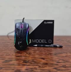 Glorious Model D with Box . RGB Gaming Mouse . Light Weight