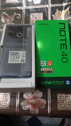 infinix note 40 just box open