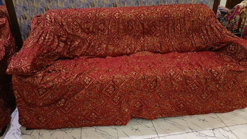 Banarsi Sofa Cover Jacquard 1