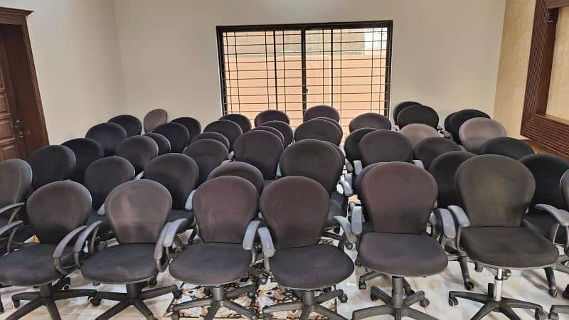 Best Condition Office Revolving Chairs - PU Filling 5