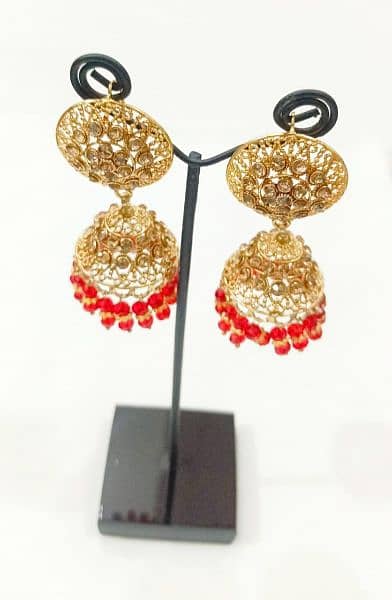 Women's beautiful Jhumka pair 0