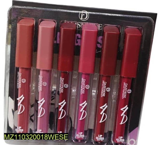 pack of matte 6  lipgloss 0