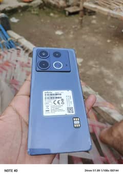 Infinix Note 40 Full packing