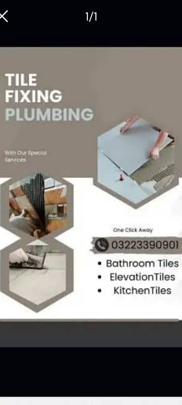 Wasroom Tiles fixing and plumbing fitng fixing 0