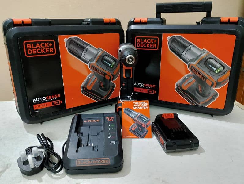 black decker drill machine 1