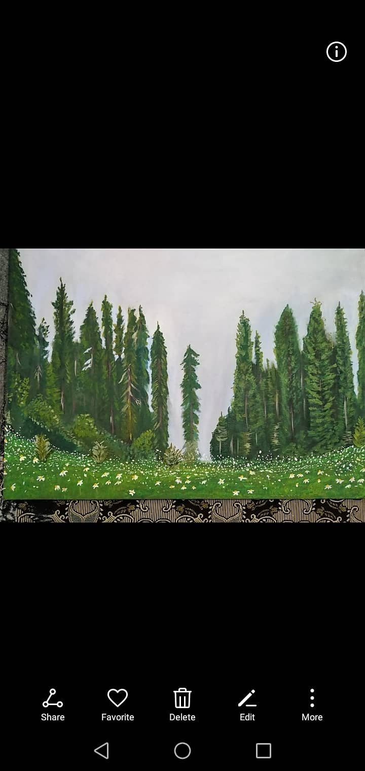 Oil painting Mushkpuri Top 0