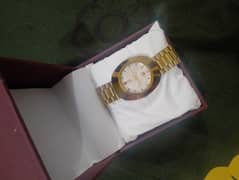 Rado Diaster Gold Plated Mens Watch