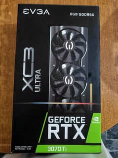 Evga RTX  3070TI XC3 GAMING CARD with box