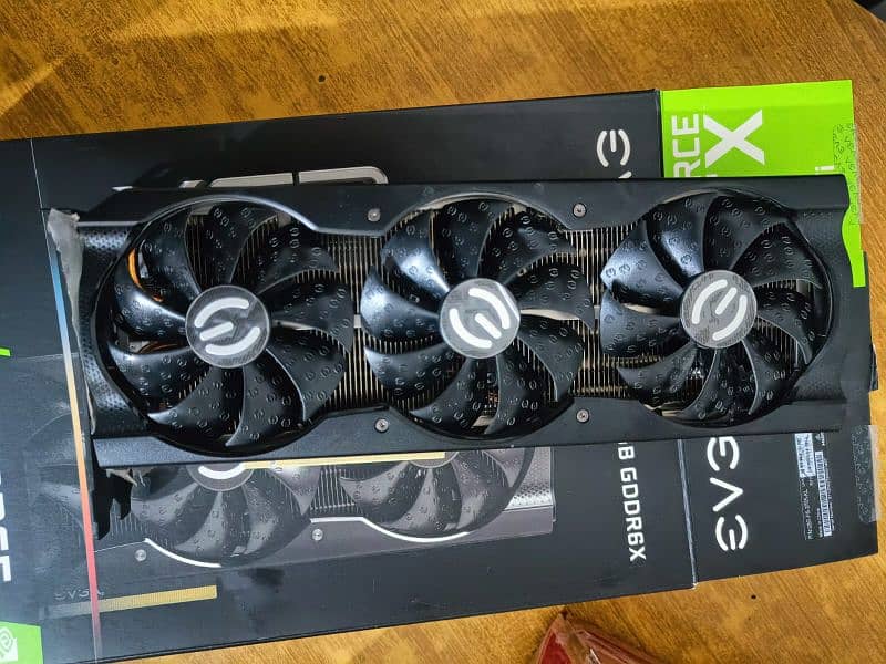 Evga RTX  3070TI XC3 GAMING CARD with box 7