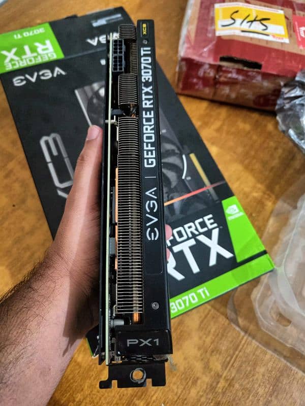 Evga RTX  3070TI XC3 GAMING CARD with box 8