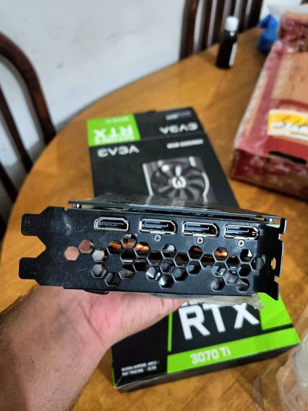 Evga RTX  3070TI XC3 GAMING CARD with box 11