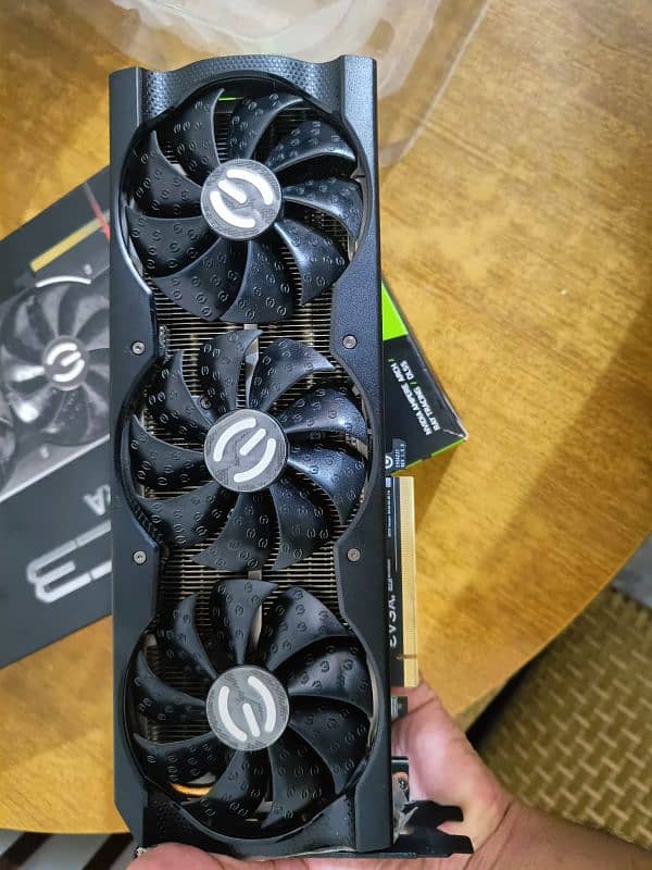 Evga RTX  3070TI XC3 GAMING CARD with box 12