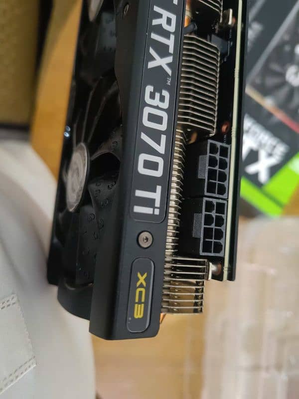 Evga RTX  3070TI XC3 GAMING CARD with box 14