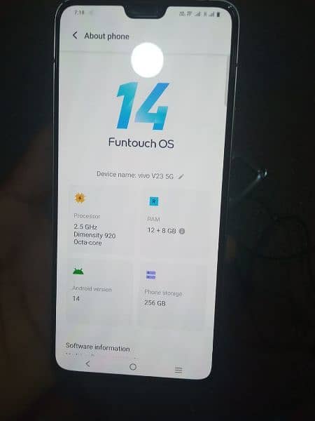 vivo v23 5g 12+8+256 gold 5