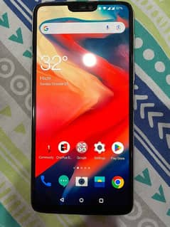 OnePlus 6 (8/128)gb pta approved both sims Whatsapp 03122664417