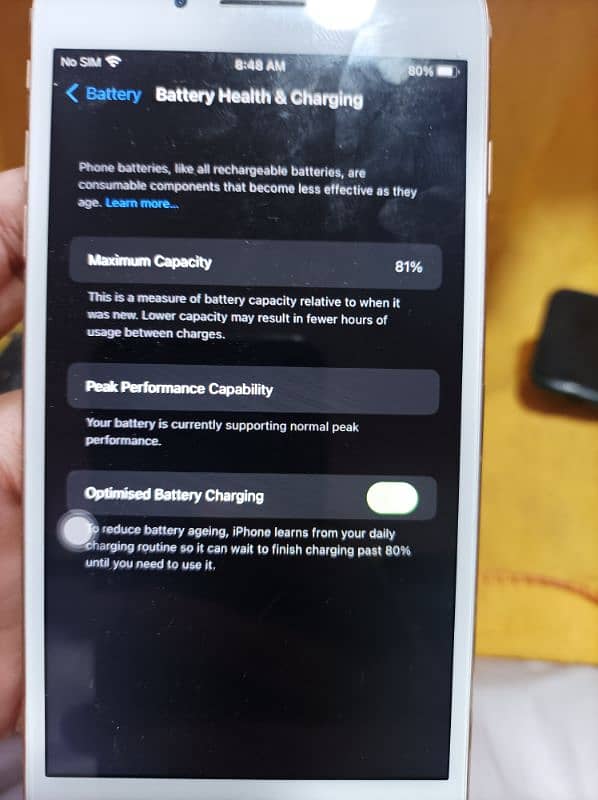 iPhone 8 plus PTA approved 64 gb 2