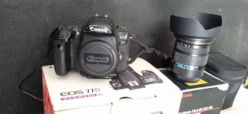 Canan 77D dSLR 4