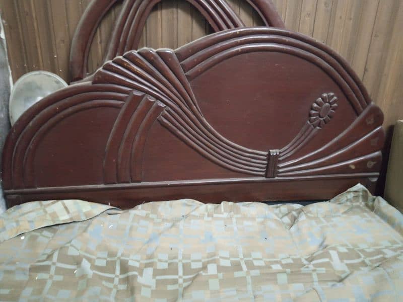 Double bed with mattress 1