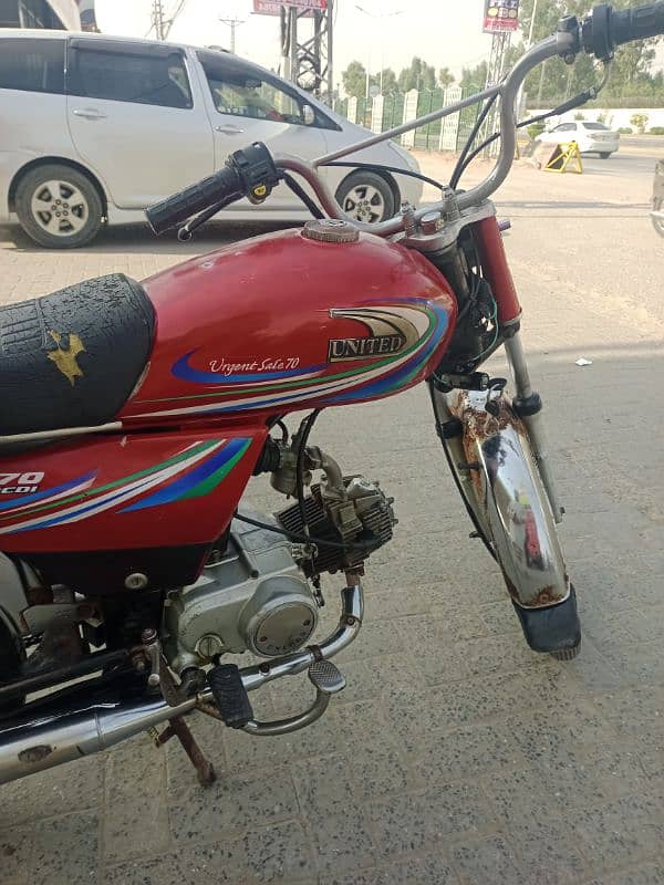 united 70cc bike with good Condition in reasonable price 5